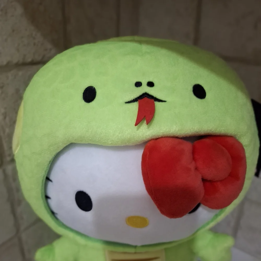 Hello Kitty Sanrio Snake Zodiac Plush NWT